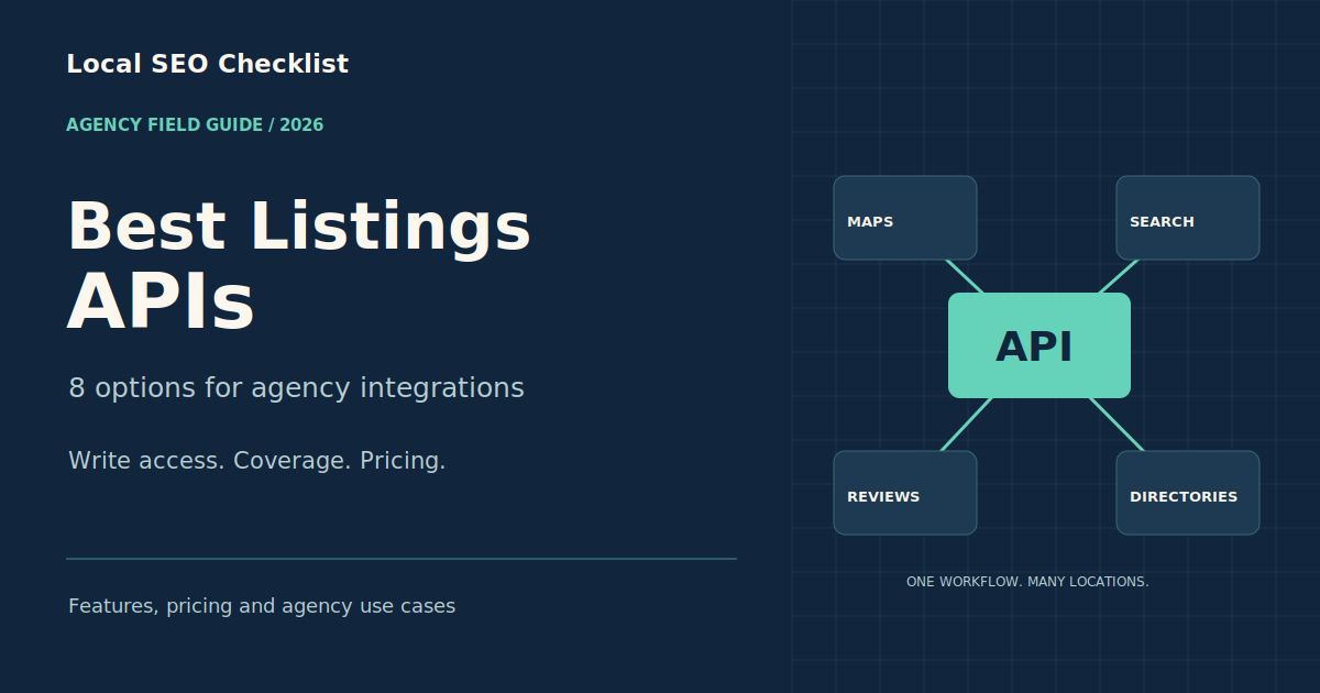 8 Best Listings APIs for Agencies in 2026: Features, Pricing and Coverage Compared