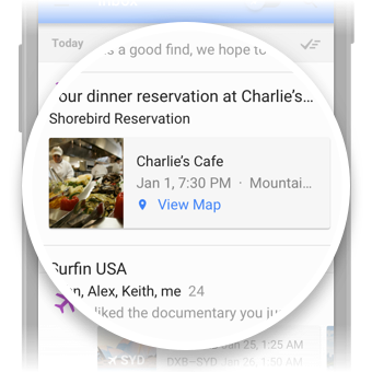 Google Developers Restaurant Reservations