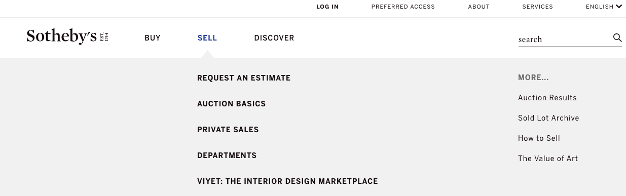 Optimize Navigation Menu